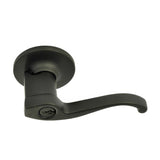 Better Home Products 14544BLKRT Pacific Heights keyed entry keyed entry door lever, additional view
