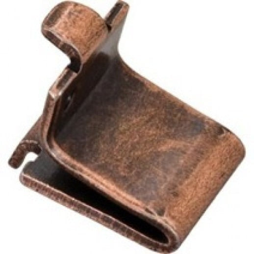 Hardware Resources 1460AC antique copper shelf clip