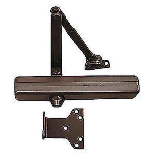 LCN 1461HWPADKBRZ dark bronze hold open door closer