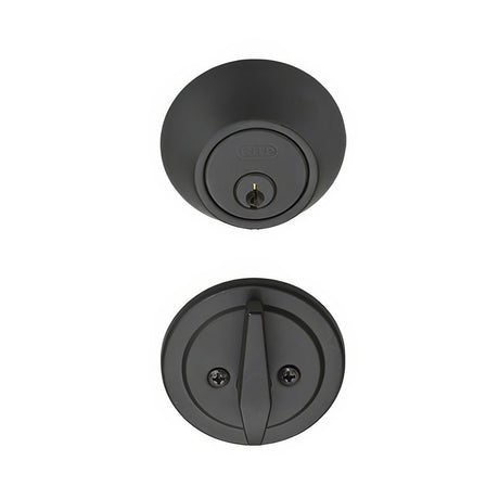 Better Home Products 14644BLK matte black single cylinder deadbolt