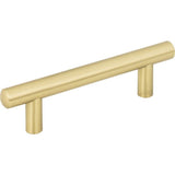 Jeffrey Alexander 146BG brushed gold cabinet drawer pull