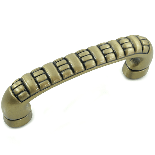 MNG Hardware 14813 148 3" Ribbed Cabinet Pull Oil Rubbed Bronze