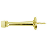 Don-Jo 1506605 bright brass rigid base stop