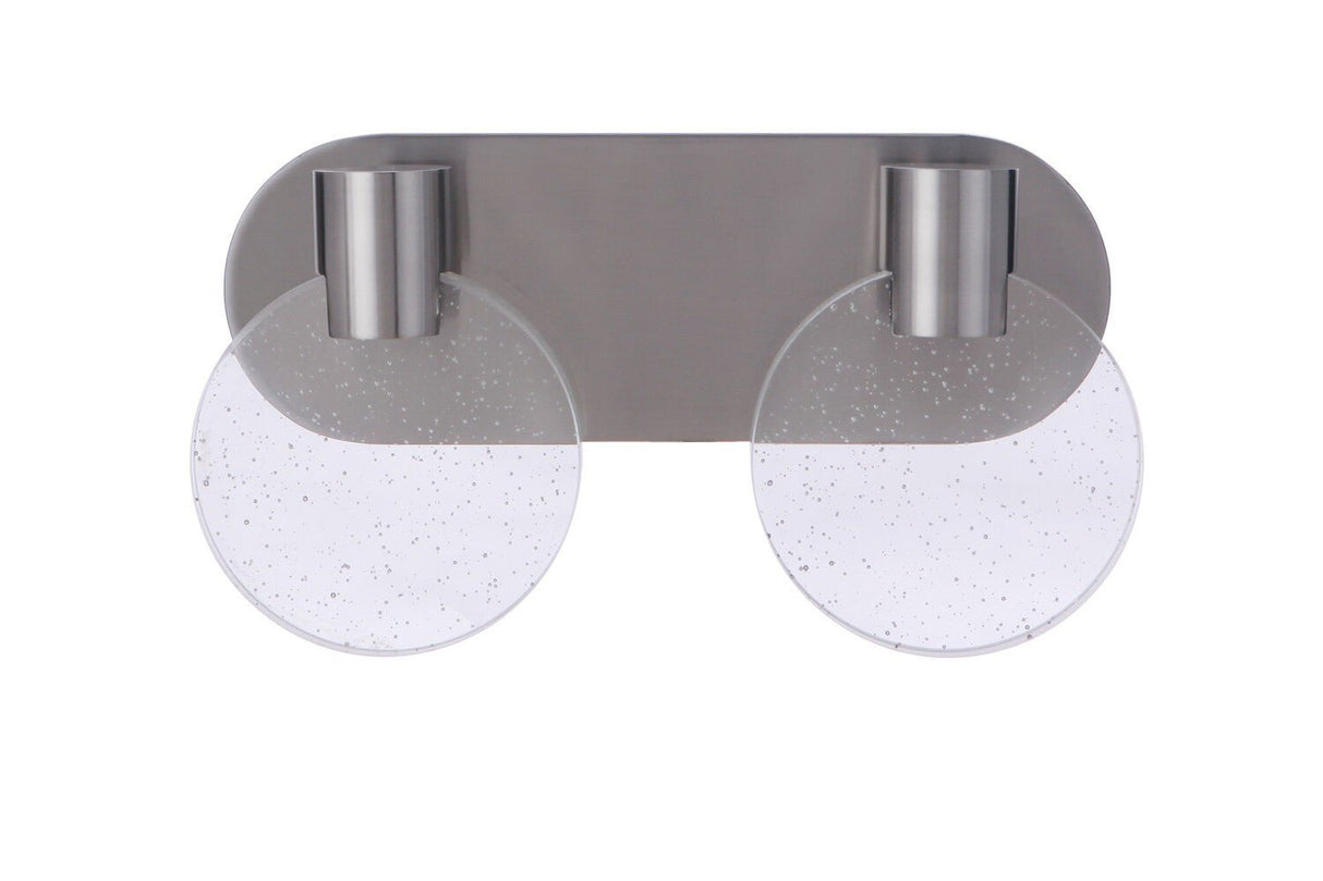 Craftmade 15114BNK-LED brushed polished nickel vanity