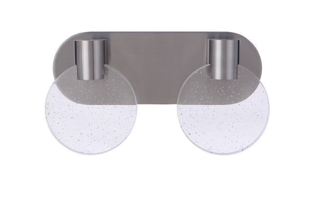 Craftmade 15114BNK-LED brushed polished nickel vanity