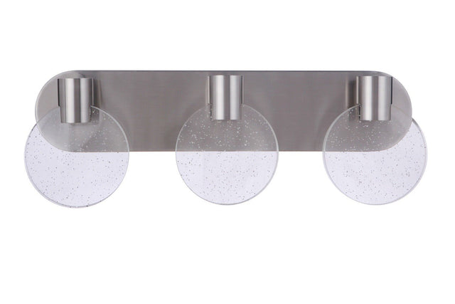 Craftmade 15122BNK-LED brushed polished nickel vanity