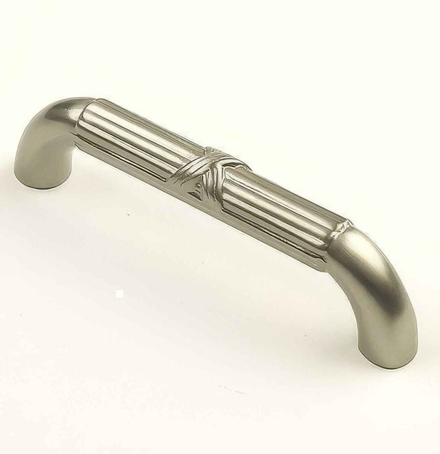 Century Hardware 15156-MSN Georgian cabinet pull handle in polished brass, additional view