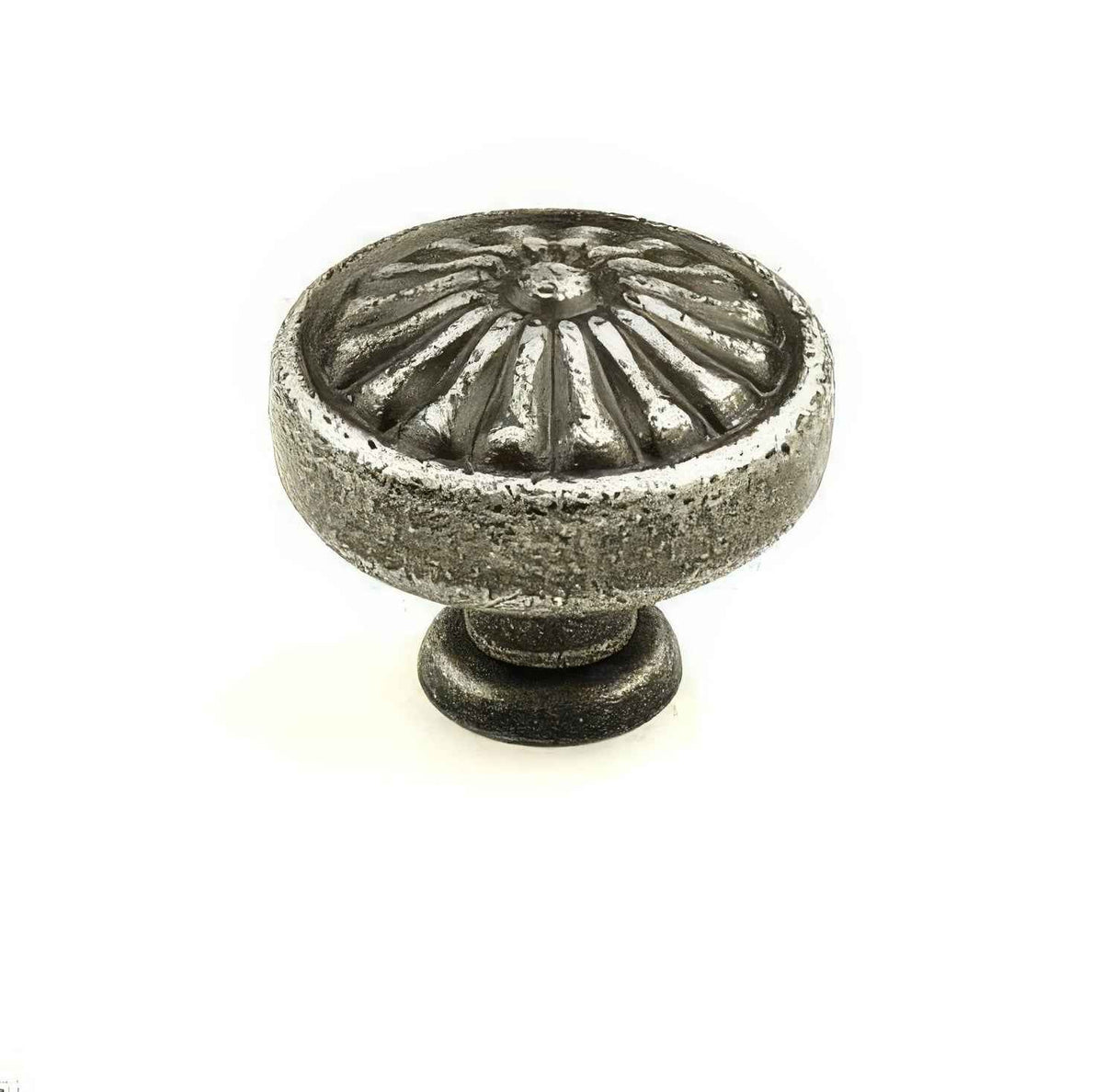 Century Hardware 15326-AS aged silver cabinet knob