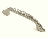 Century Hardware 15535-MSN Georgian cabinet pull handle in satin stainless, additional view