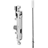 Don-Jo surface bolts in polished brass, additional view