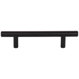 Elements 156MB-10 matte black bar cabinet pull