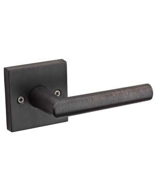 Kwikset 157MILSQT-11P venetian bronze single dummy door lever