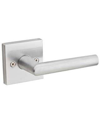 Kwikset 157MILSQT-26D satin chrome single dummy door lever