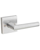 Kwikset 157MILSQT-26D satin chrome single dummy door lever