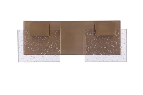 Craftmade 15913SB-LED satin brass vanity