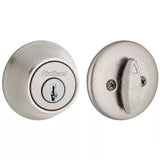 Kwikset 660 Single Cylinder Deadbolt in Antique Nickel