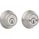 Kwikset 665 Double Cylinder Deadbolt in Antique Nickel