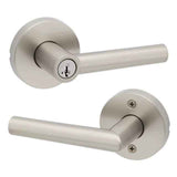 Kwikset 750HFLRDT Halifax Lever in Satin Nickel