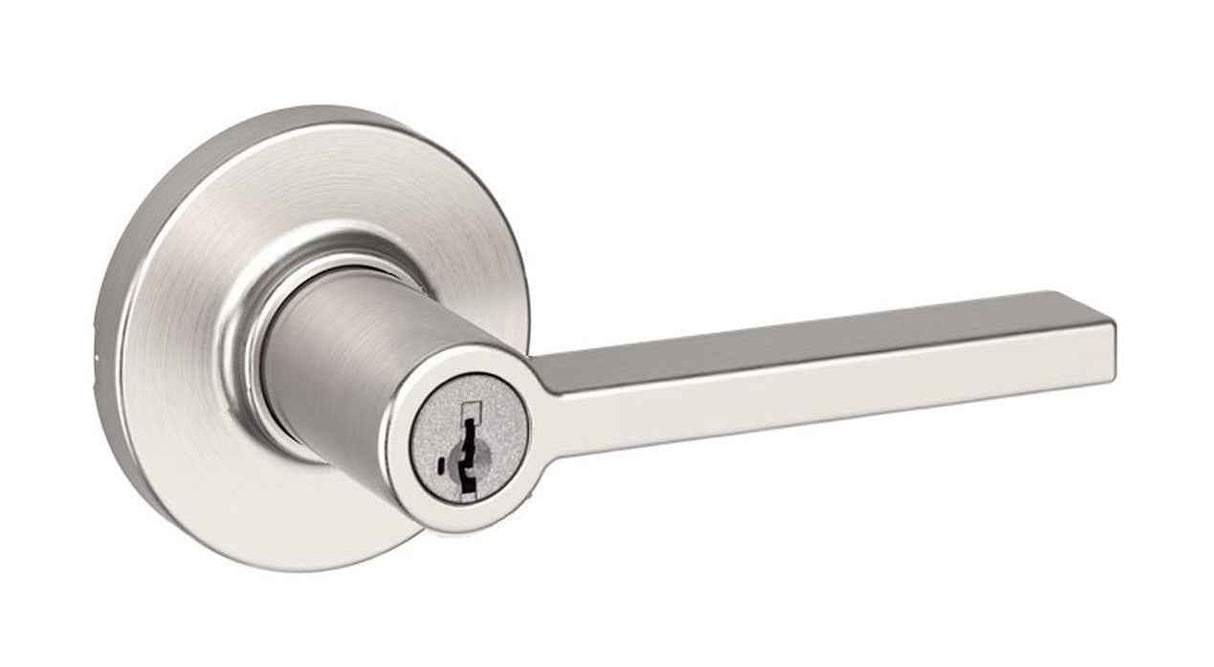 Kwikset 405CSLRDT Casey Lever in Satin Nickel