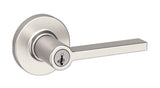 Kwikset 405CSLRDT Casey Lever in Satin Nickel