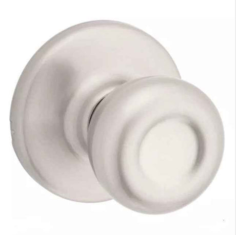 Kwikset CP200T Clear Pack Tylo Knob Passage Door Lock in Satin Nickel