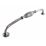 MNG Hardware 16011 160 9" Striped Cabinet Pull Antique Silver