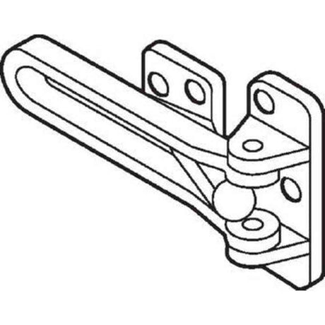 Don-Jo 1603605 bright brass door flip guard