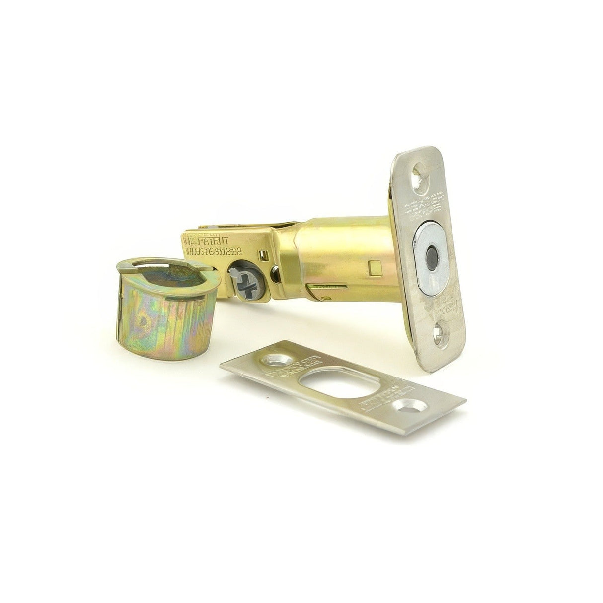Dexter by Schlage 16068630 satin stainless steel deadbolt latch