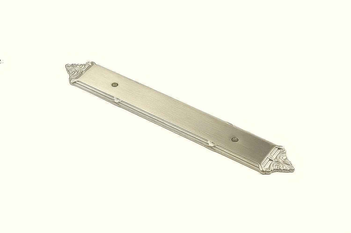 Century Hardware 16069-MSN matt satin nickel cabinet backplate