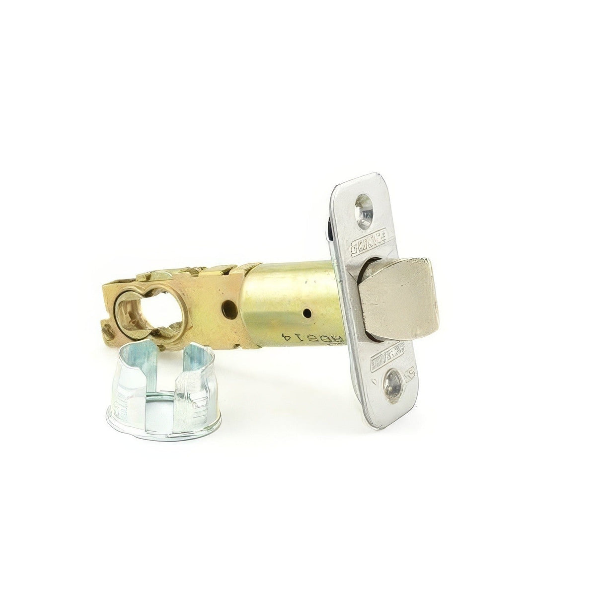 Schlage 16080619 satin nickel spring latch