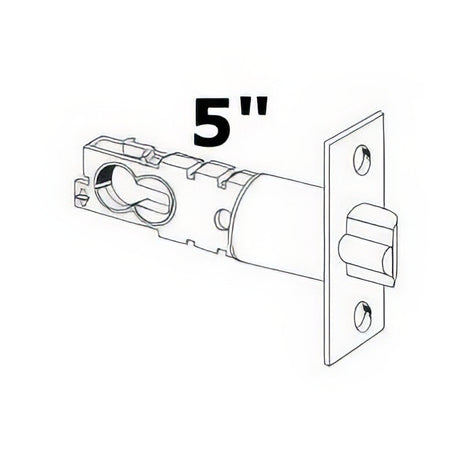 Schlage Commercial 16132605 polished brass deadlatch