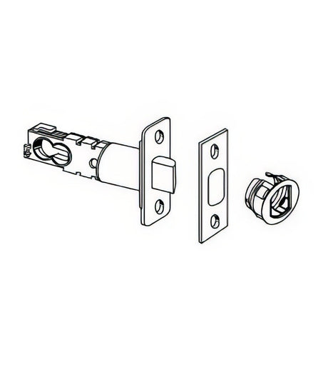 Schlage 16210716 aged bronze deadbolt latch