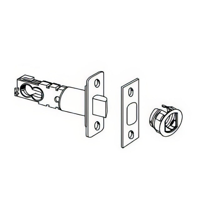 Schlage 16210716 aged bronze deadbolt latch