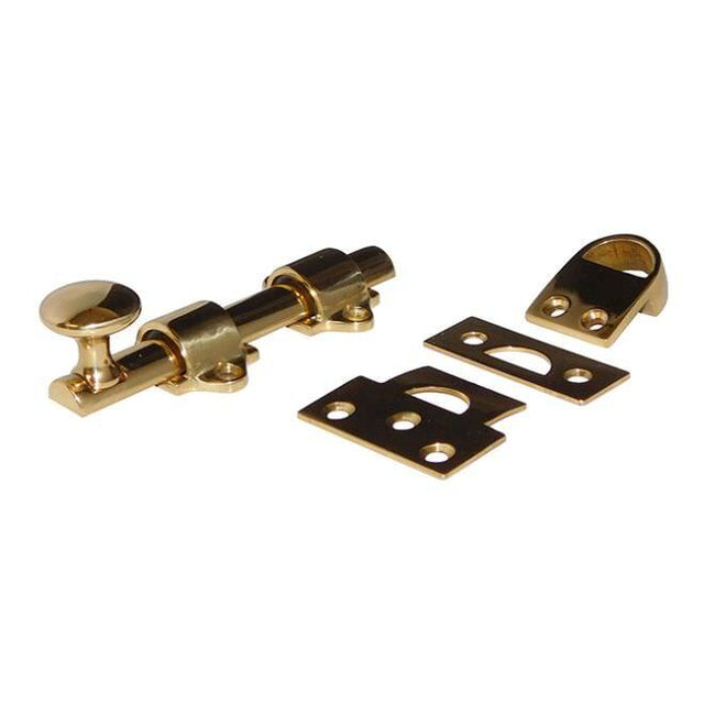 Don-Jo 1632605 bright brass dutch door bolt