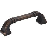 Jeffrey Alexander 165-96DBAC brushed oil rubbed bronze cabinet drawer pull