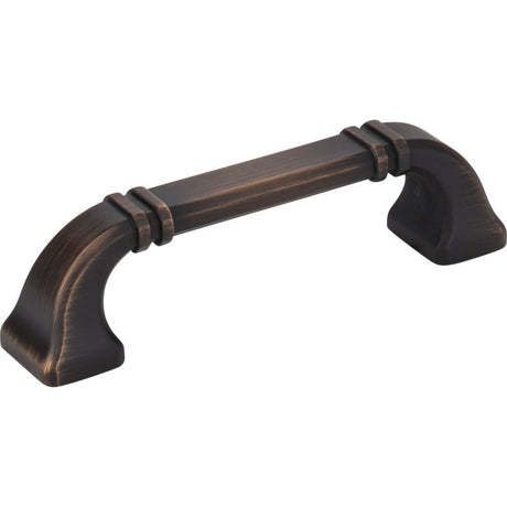 Jeffrey Alexander 165-96DBAC brushed oil rubbed bronze cabinet drawer pull