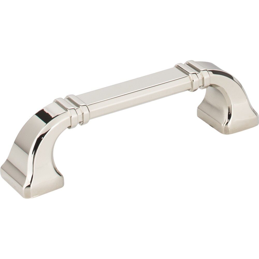 Jeffrey Alexander 165-96NI polished nickel cabinet drawer pull