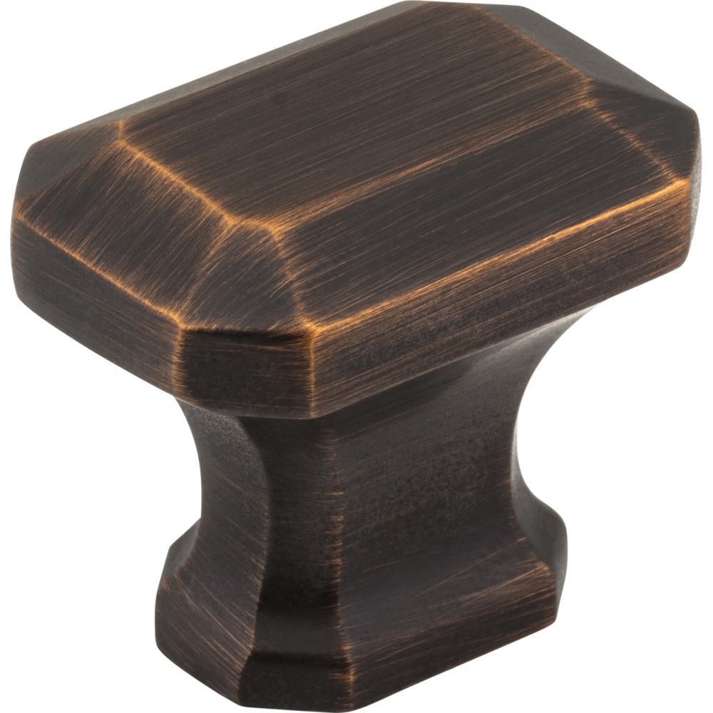 Jeffrey Alexander 165DBAC brushed oil rubbed bronze cabinet knob