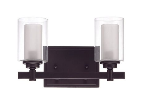 Craftmade 16712ESP2 16712-2 Celeste 2 Light Vanity Espresso