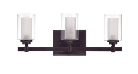 Craftmade 16720ESP3 16720-3 Celeste 3 Light Vanity Espresso
