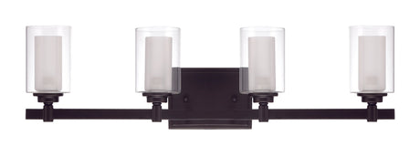 Craftmade 16727ESP4 16727-4 Celeste 4 Light Vanity Espresso