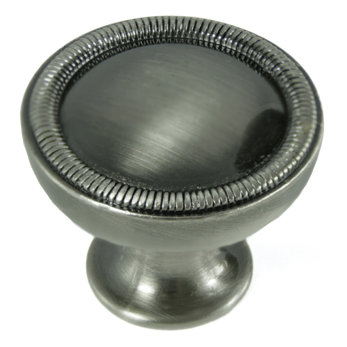 MNG Hardware 17013 170 1-1/4" Vanilla Border Cabinet Knob Oil Rubbed Bronze