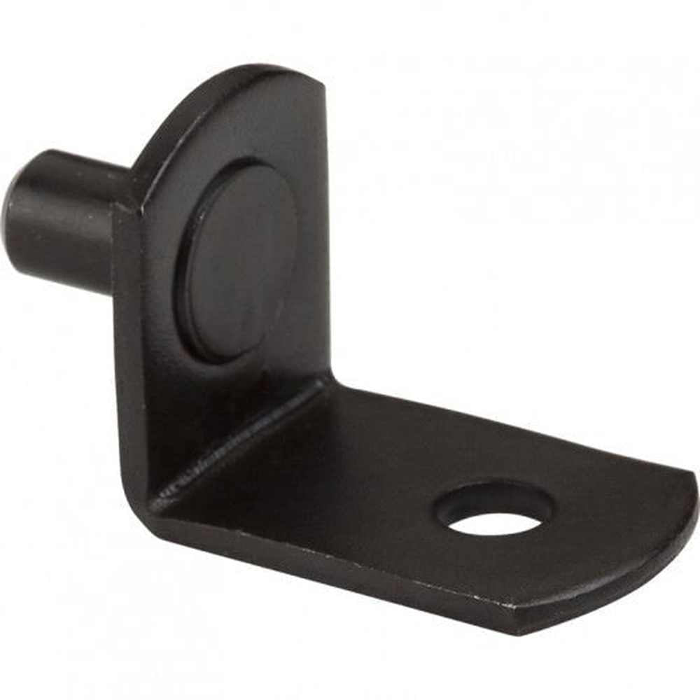 Hardware Resources 1707BLK black shelf support