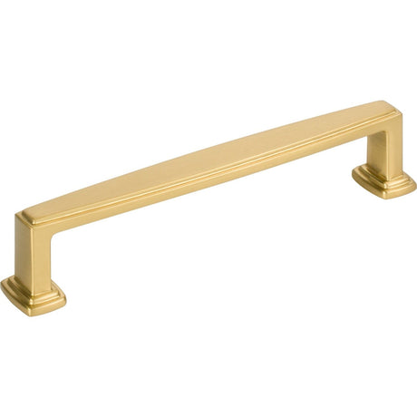 Jeffrey Alexander 171-128BG brushed gold cabinet drawer pull