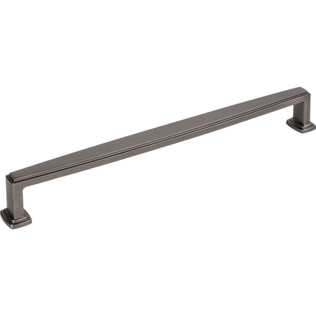Jeffrey Alexander 171-12BNBDL brushed pewter cabinet pull / appliance pull
