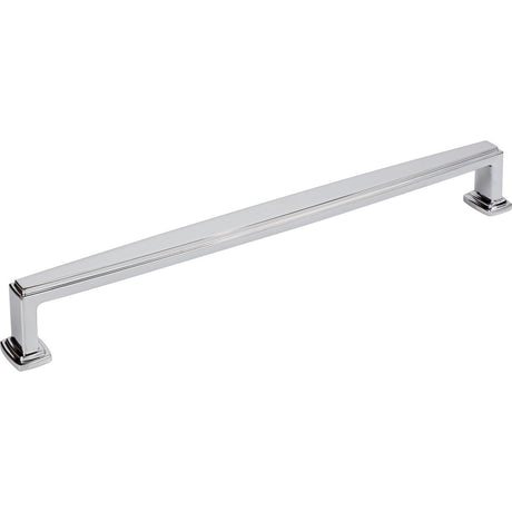 Jeffrey Alexander 171-12PC polished chrome cabinet pull / appliance pull