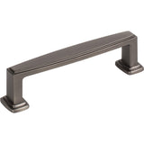 Jeffrey Alexander 171-96BNBDL brushed pewter cabinet drawer pull