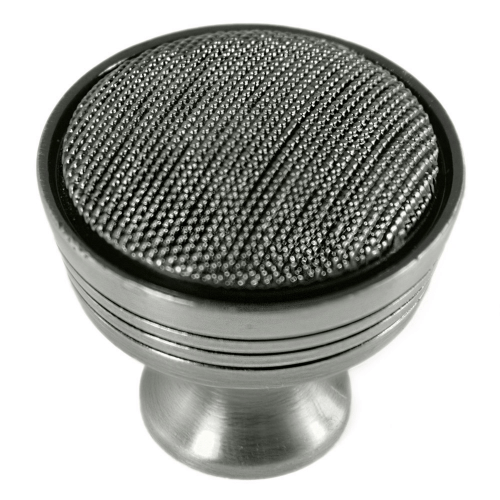 MNG Hardware 17114 171 1-1/4" Vanilla Cabinet Knob Polished Nickel