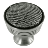 MNG Hardware 17114 171 1-1/4" Vanilla Cabinet Knob Polished Nickel