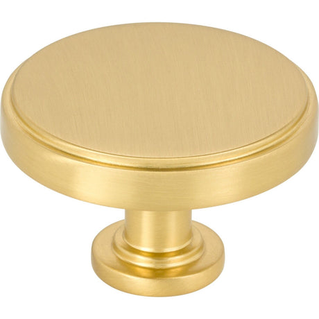 Jeffrey Alexander 171L-BG brushed gold cabinet knob